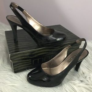 Mods Black Heels Size 7 EUC